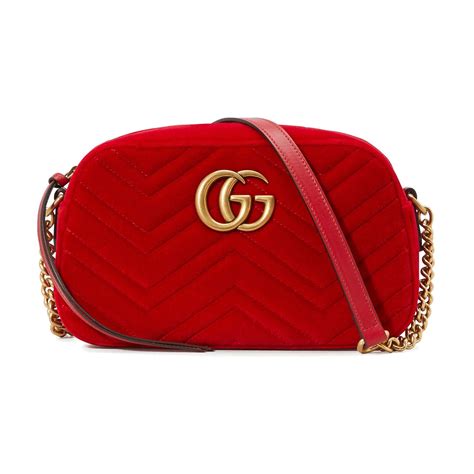 gucci velvet marmont camera bag|what makes gucci marmont bag.